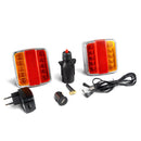 KIT LUZES LED MAGNÉTICAS E SEM FIOS 12 V PARA TRAILER