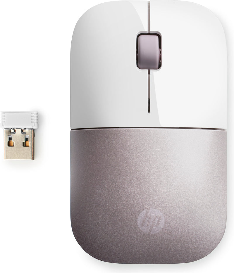 HP Rato sem fios Z3700 (Branco/Rosa)