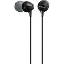 Sony MDR-EX15LP Headphones Com fios Intra auditivo Música Preto