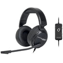 AURICULARES GAMING CON MICRÓFONO FONESTAR WIN-U USB NEGROS