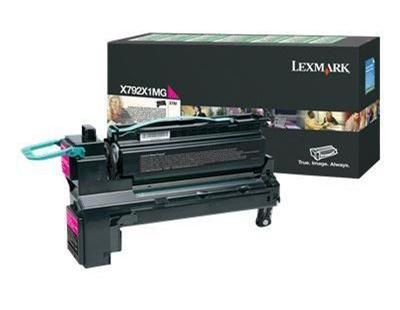 Lexmark X792X1MG toner 1 unidade(s) Original Magenta