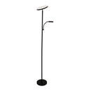 LUMINÁRIA DE PISO LED DENCEL, 30+6 W, 3CCT DIM 3000 LM, PRETA, Ø2