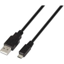 AISENS A101-0027 cabo USB 0,8 m USB 2.0 USB A Micro-USB B Preto