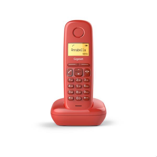 TELEFONE GIGASET A170 VERMELHO