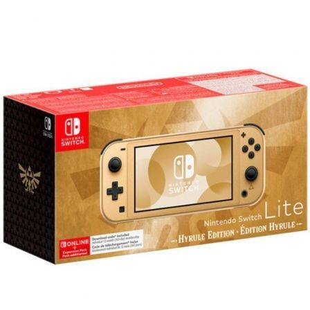 CONSOLA NINTENDO SWITCH LITE HYRULE ED+12NSO