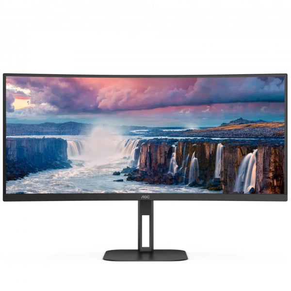 AOC V5 CU34V5C/BK LED display 86,4 cm (34") 3440 x 1440 pixels W