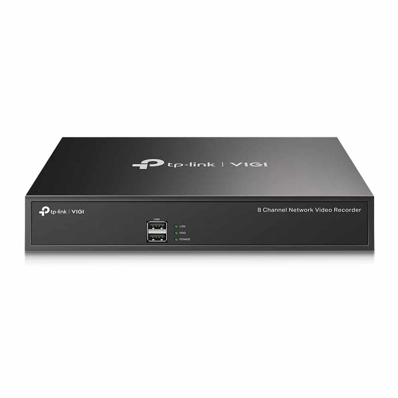 TP-Link VIGI NVR1008H gravador de vídeo em rede (NVR) 1U Preto