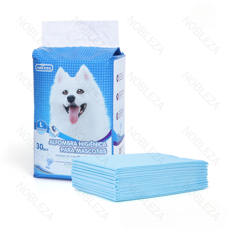 PET PAD L60*W90CM WHITE&BLUE 30PCSBAG(OFFLINE)