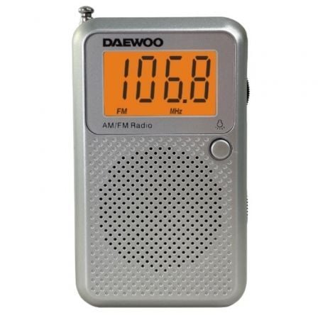 RADIO PORTÁTIL DAEWOO DW1115 GRIS