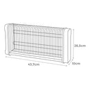 MATA INSETOS PROFISSIONAL ELÉTRICO 2X10W 80M² 43,7X10X26,5CM 340°