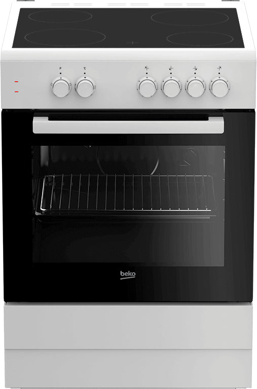 Beko FSS67000GW fogão Fogão independente Cerâmica Branco