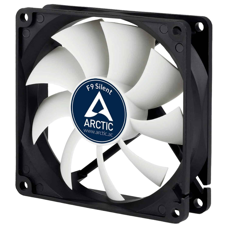 ARCTIC F12 Silent Caixa de computador Cooler 12 cm Preto, Branco