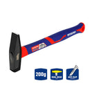 MARTELO DE USINAGEM COM CABO DE FIBRA DE VIDRO 200G. WORKPRO