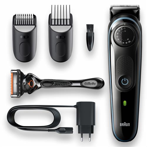 Braun BeardTrimmer 5 BT5340 Preto, Azul