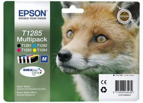 PACK 4 TINTEIROS EPSON T1285 C13T12854022