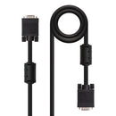 Nanocable 10.15.0115 cabo VGA 15 m VGA (D-Sub) Preto