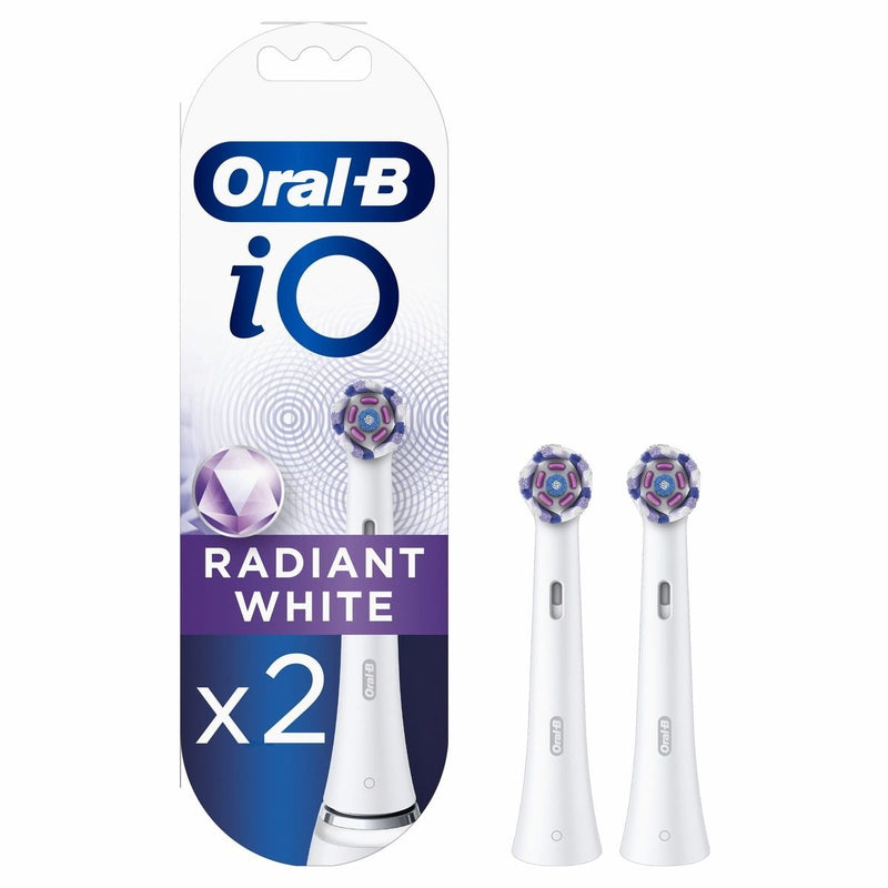 Oral-B iO Radiant White 2 unidade(s) Branco