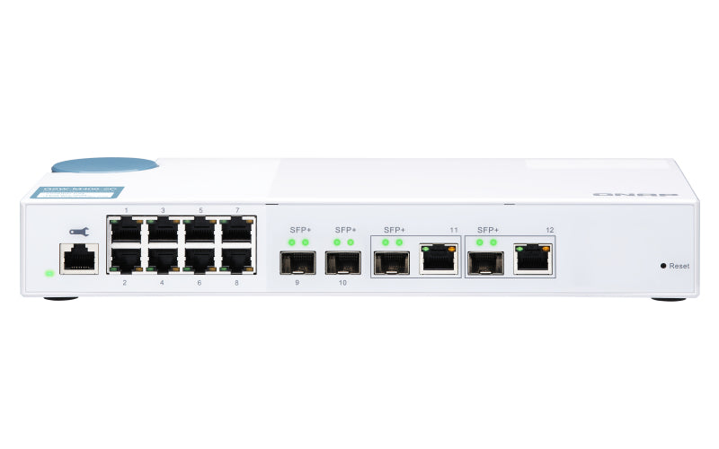 QNAP QSW-M408-2C switch de rede Gerido L2 10G Ethernet (100/1000/