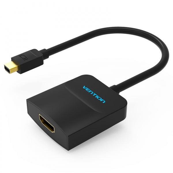 ADAPTADOR VENTION HBCBB MINI DISPLAYPORT MACHO - HDMI FÊMEA