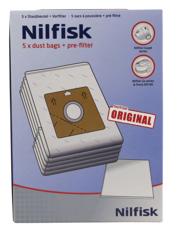 EMBALAGEM SACOS PARA ASPIRADOR NEO NILFISK - 78602600