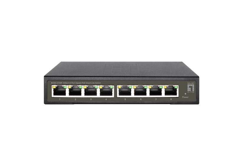 LevelOne GES-2108P switch de rede Gerido L2 Gigabit Ethernet (10/