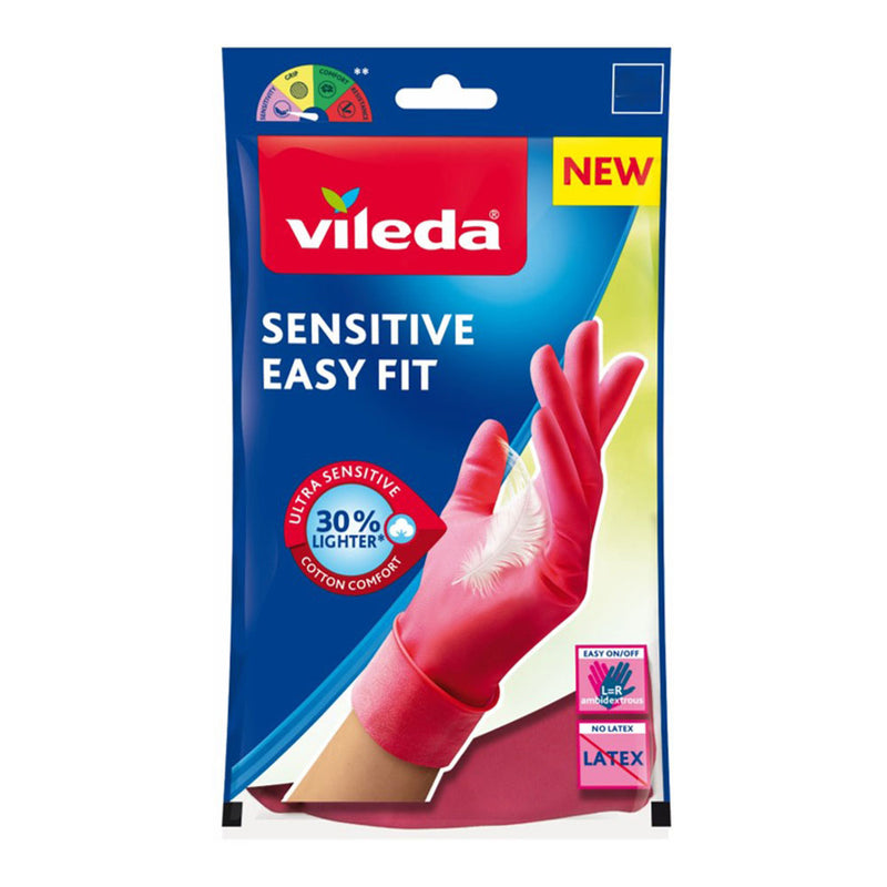 LUVAS SENSITIVE EASY FIT S 168411 VILEDA