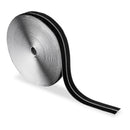 ROLO ADESIVO DE FECHO DE GANCHO E LAÇO, 20 MM X 25 M, PRETO