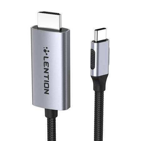 LENTION CU707 USB-C CABO HDMI 2.0. 4K60HZ. 1GBPS