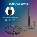 FITA LED RGB DE 4x50CM PARA TV COM COMANDO