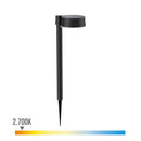PEDESTAR SOLAR REDONDO, IP 44 1,5W, 200IM 2700K, LUZ QUENTE, MEDI