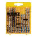 KIT 10 LÂMINAS TICO-TICO PARA MADEIRA E METAL DT2294-QZ DEWALT