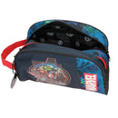 NECESSAIR ESCOLAR MARVEL ON THE WARPATH C/ ZIPER DUPLO