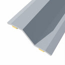 JUNTA DE AÇO PARA DESNÍVEL 8-14 MM, ADESIVA, FLOORING, INOX, 166