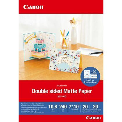 MP-101D 7X10 20 - DOUBLE MATTE PHOTO PAPER 7X10 20 SHEETS