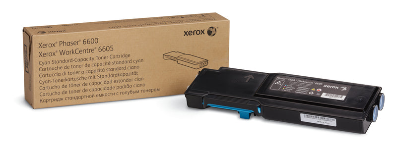 Xerox Phaser 6600/WorkCentre 6605 Cartucho de toner ciano de capa