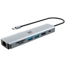 DOCKING HUB 7 IN 1 WOXTER ALUMINUM