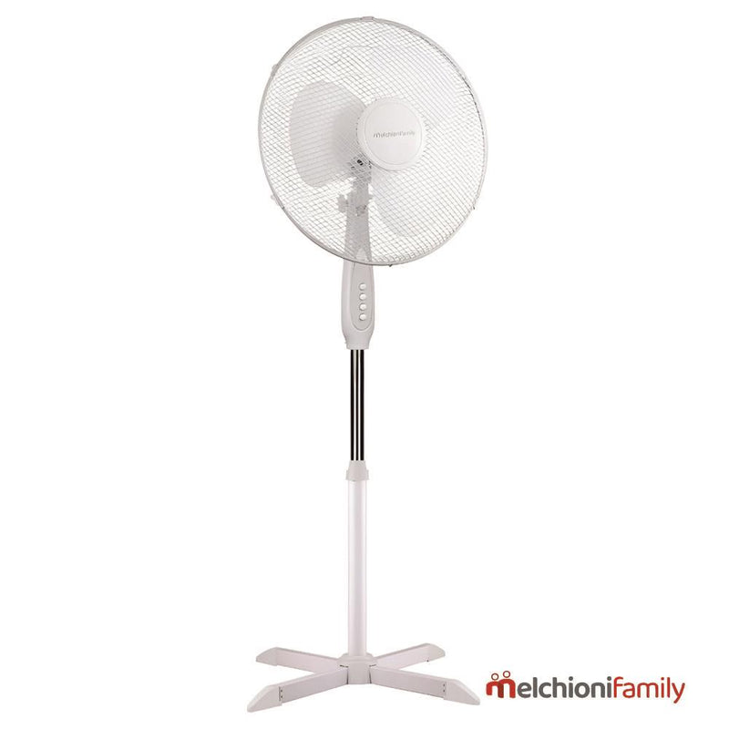 VENTOINHA DE PÉ BRANCA Ø40CM 40W MFAMILY