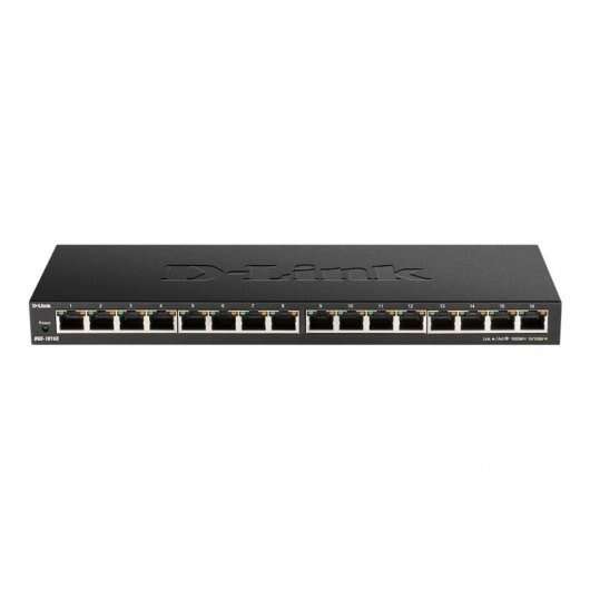 SWITCH D-LINK 16-PORT 101001000MBPS UNMANAGED GIGABIT ETHERNET