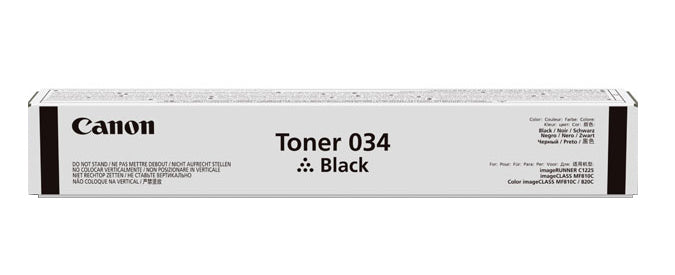 C-EXV034 TONER PRETO, DURAÇÃO: 12000 - COMPATIVEL COM IRC1225IF