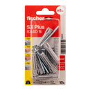 BLISTER BUCHA+PARAFUS8X40MM SK NV 10 UNID. 568122 FISCHER