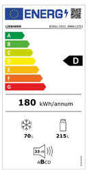 FRIGORÍFICO COMBINADO ENCASTRE LIEBHERR ICNSD 5603