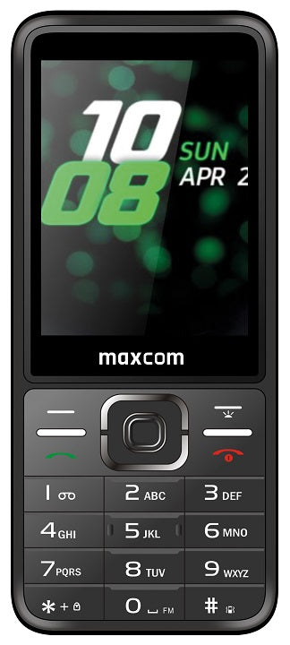 TELEMOVEL MAXCOM CLASSIC MM244 2,8" DUAL SIM 2G PRETO