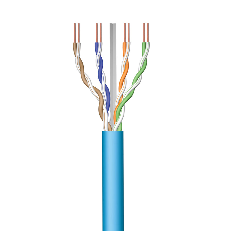 Ewent IM1224 cabo de rede Azul 305 m Cat6a U/UTP (UTP)