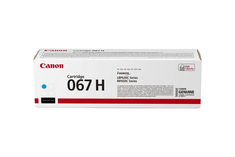 Canon 067H toner 1 unidade(s) Original Ciano