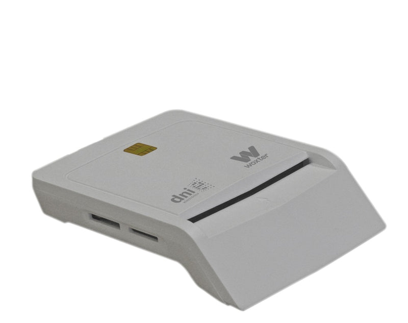 LECTOR DE DNI Y TARJETAS WOXTER PE26-147 BLANCO USB 2.0