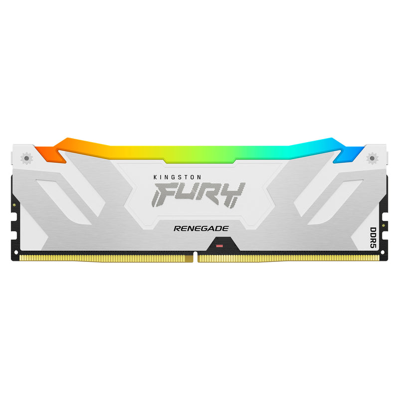 16GB 6000MTS DDR5 CL32 DIMM FURY RENEGADE RGB WHITE XMP