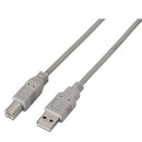 AISENS A101-0002 cabo USB 1,8 m USB 2.0 USB A USB B Bege