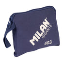 BOLSA DE MÃO, COLEÇÃO GIGANTE 403 SINCE 1918, AZUL-MARINHO, 26,5
