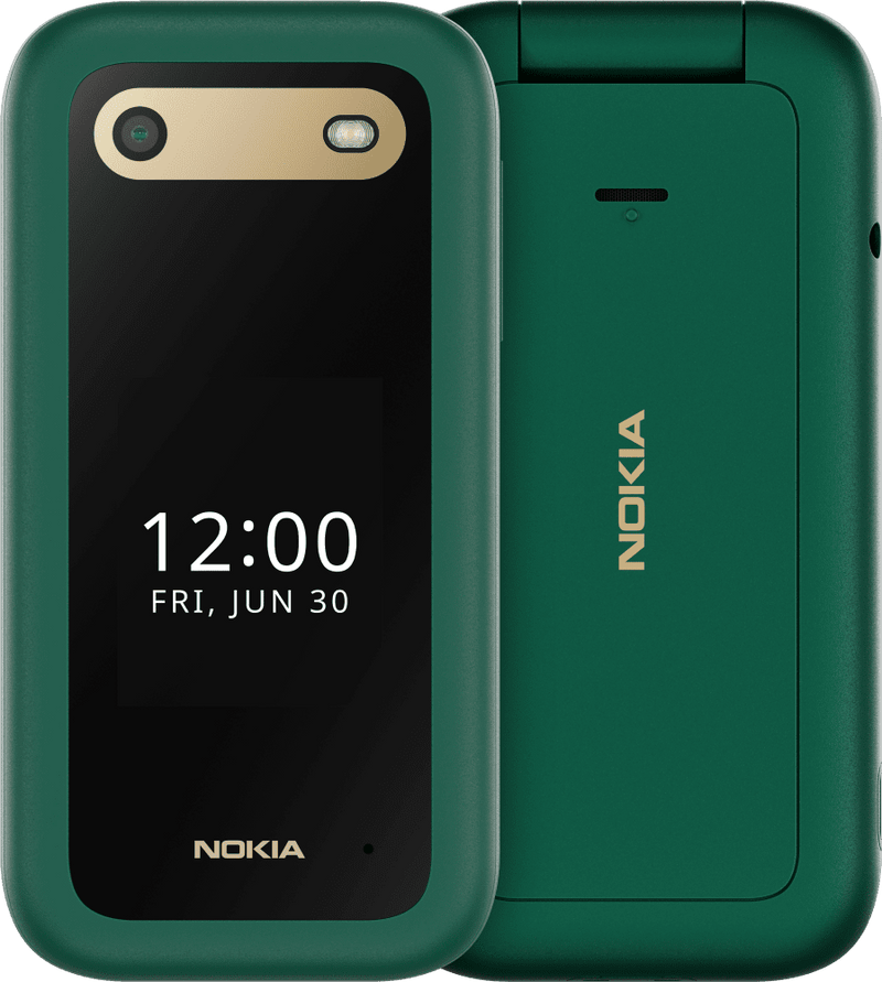 NOKIA 2660 FLIP DS LUSH GREEN OEM