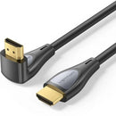 CABLE HDMI 2.0 4K ACODADO VENTION ALQBI HDMI MACHO - HDMI MACHO 3